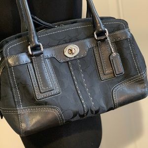 Coach Signature Hampton Satchel (2007)